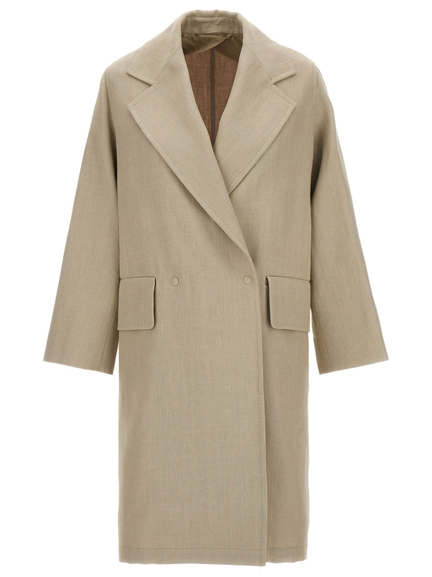 Max Mara Mescal’ Trench Coat Beige