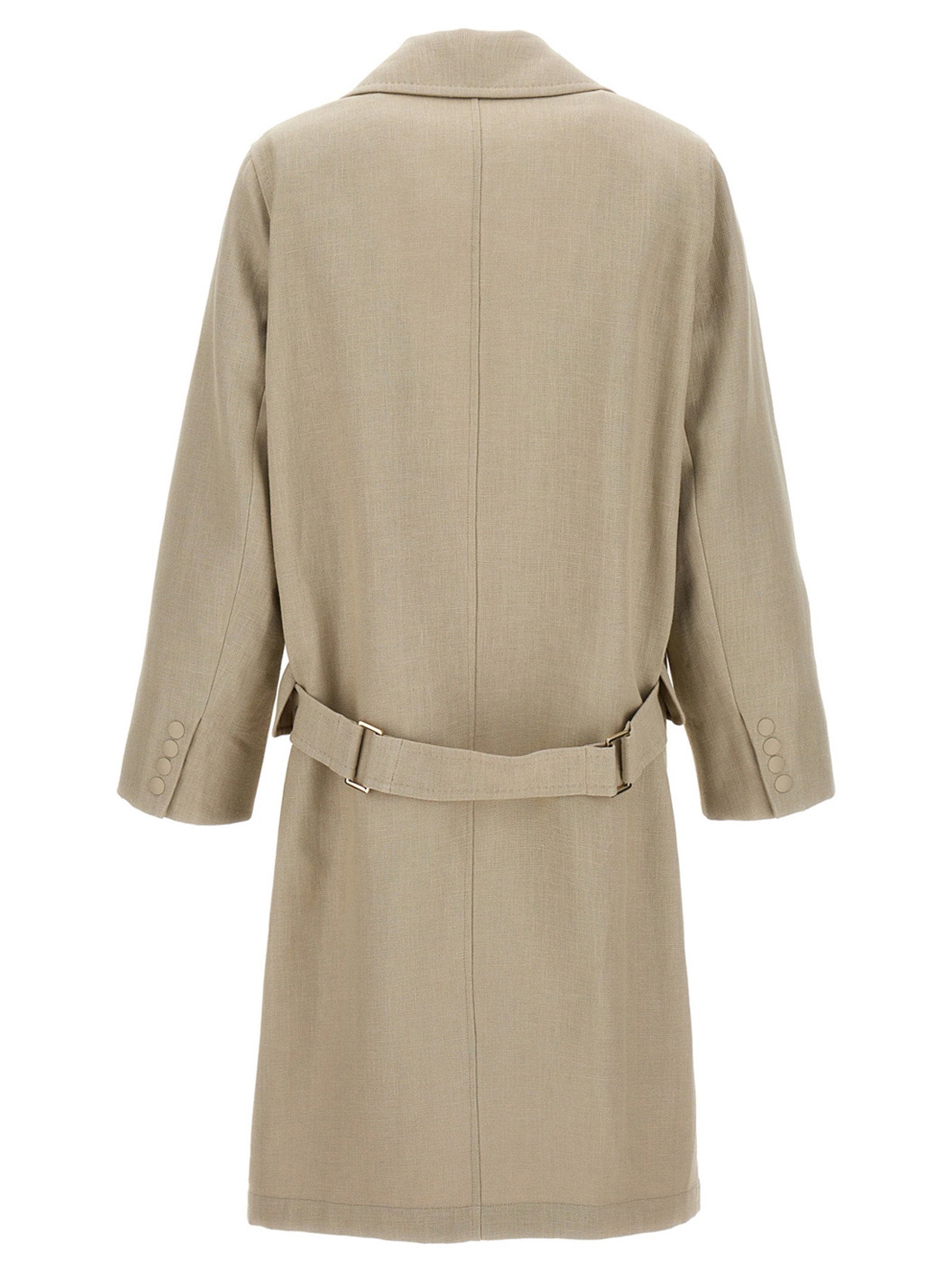 Max Mara Mescal’ Trench Coat Beige