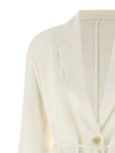 Brunello Cucinelli Silk Blazer Beige