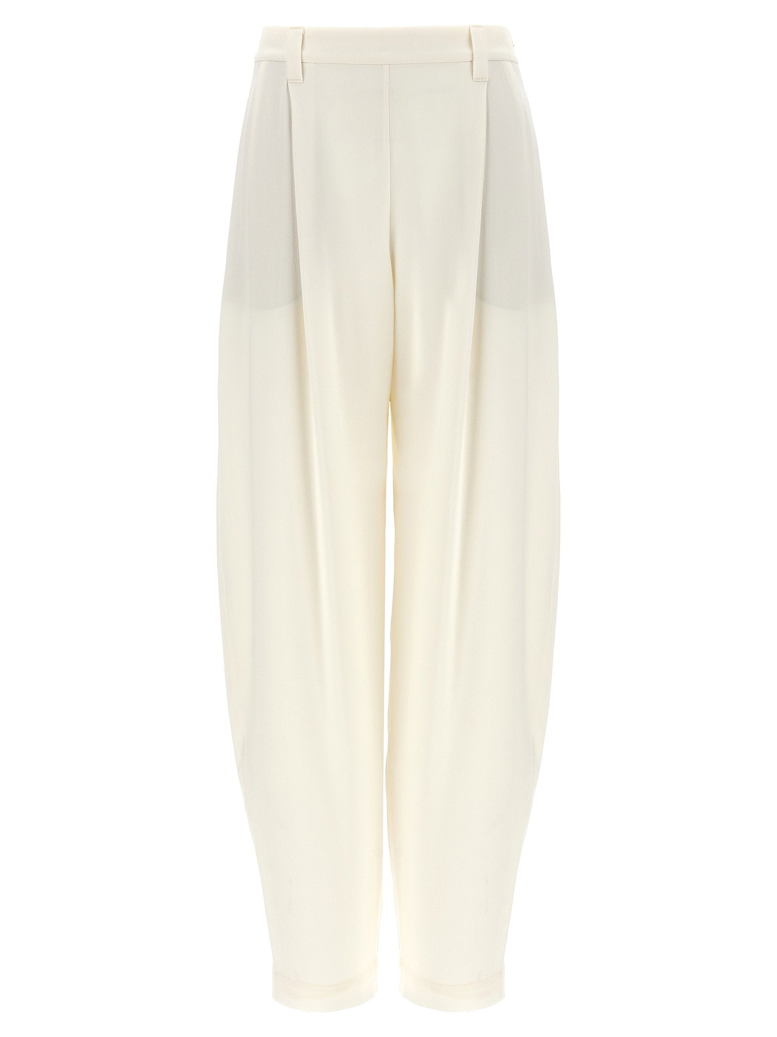 Brunello Cucinelli Slouchy Pants White