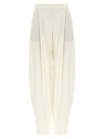 Brunello Cucinelli Slouchy Pants White
