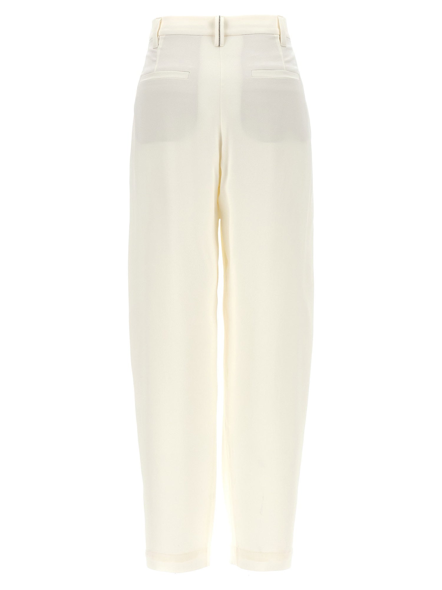 Brunello Cucinelli Slouchy Pants White