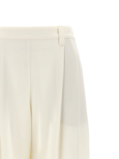 Brunello Cucinelli Slouchy Pants White