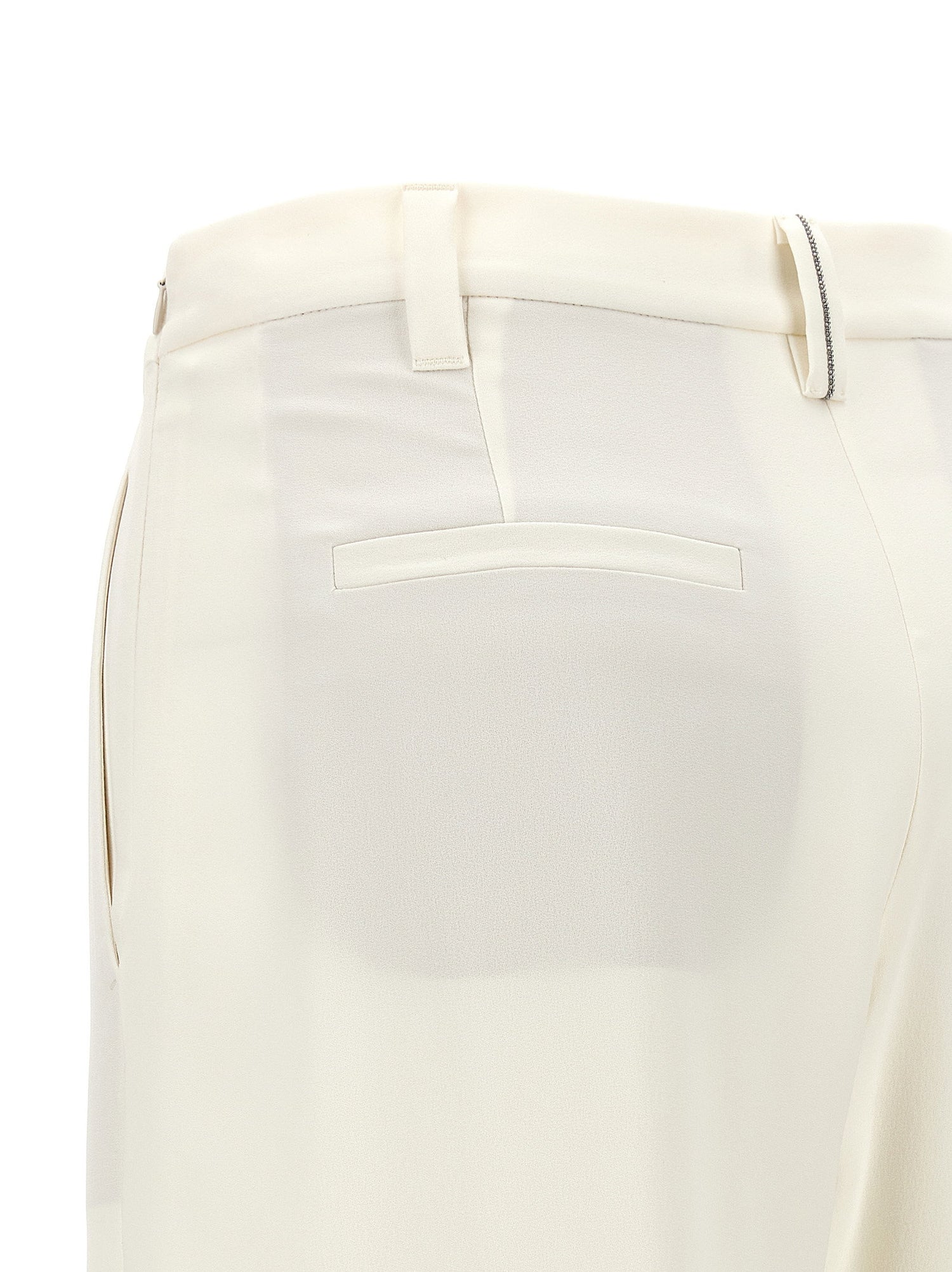 Brunello Cucinelli Slouchy Pants White