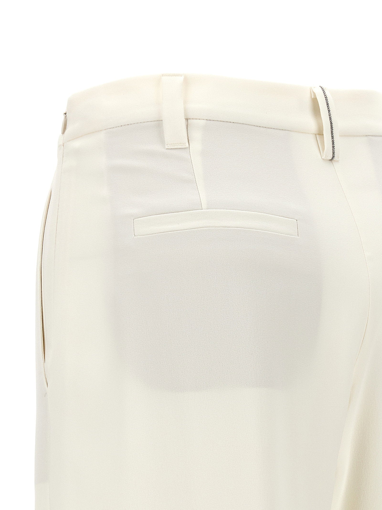 Brunello Cucinelli Slouchy Pants White
