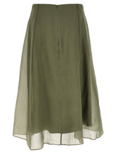 Brunello Cucinelli Circle Skirt Green