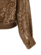 Brunello Cucinelli Zip Cardigan Brown