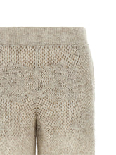 Brunello Cucinelli Dazzling Abstact Leaf Pants Beige