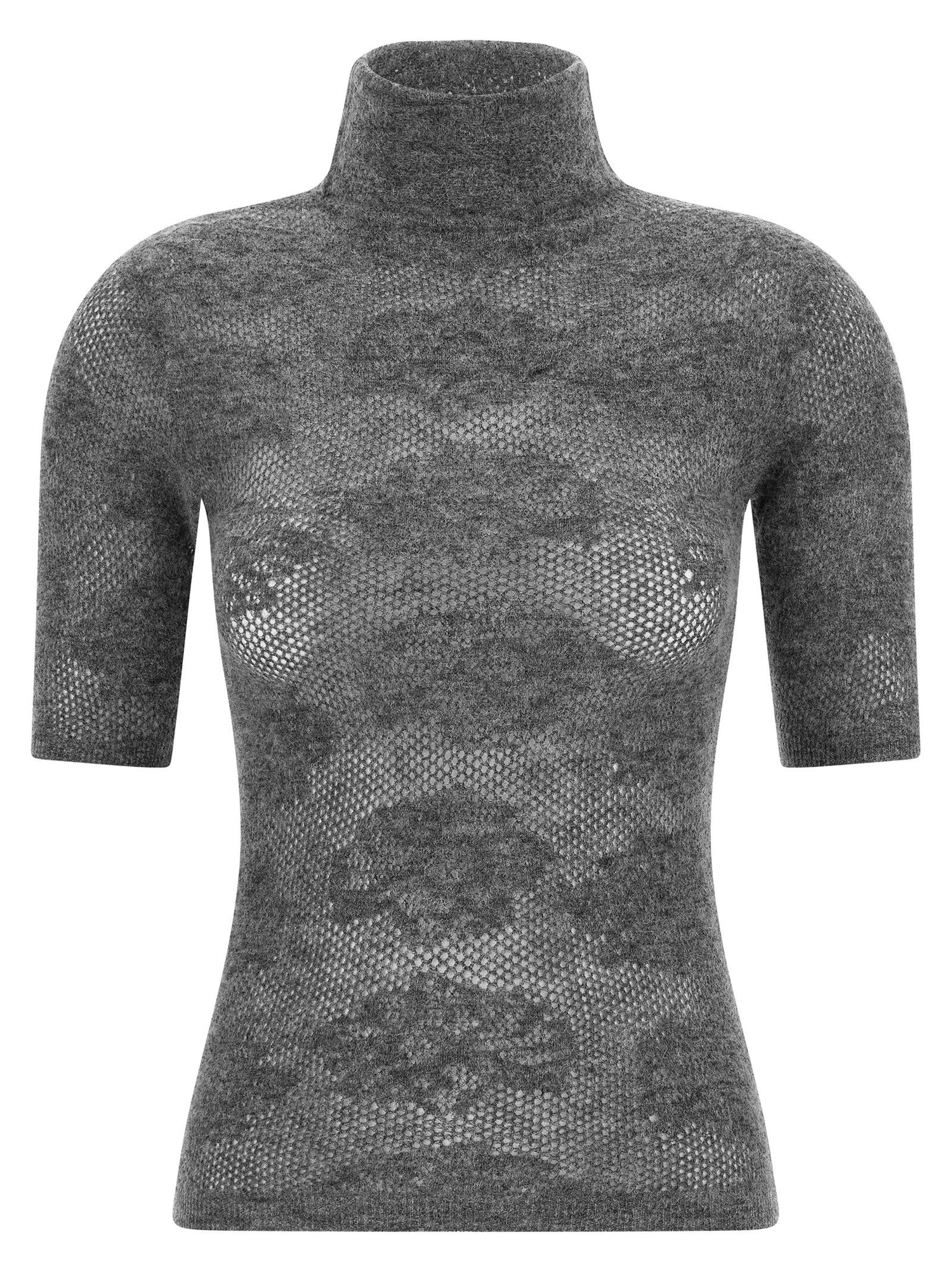Brunello Cucinelli Turtle-neck Sweater Gray