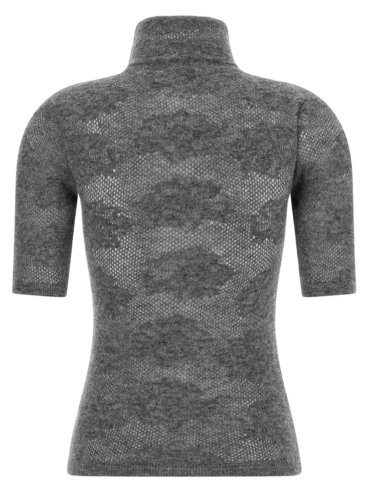 Brunello Cucinelli Turtle-neck Sweater Gray