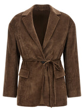 Brunello Cucinelli Velvet Blazer Brown