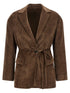 Brunello Cucinelli Velvet Blazer Brown