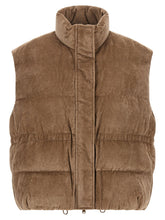Brunello Cucinelli Corduroy Waistcoat Beige