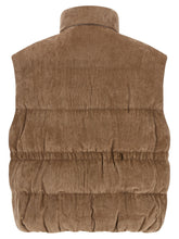 Brunello Cucinelli Corduroy Waistcoat Beige