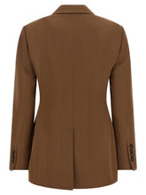 Brunello Cucinelli Double-breasted Blazer Brown