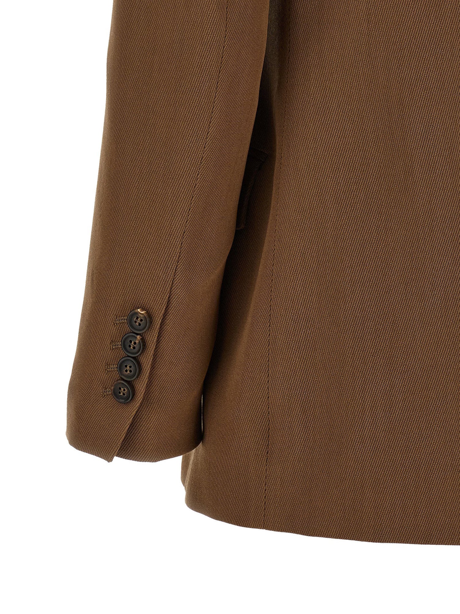 Brunello Cucinelli Double-breasted Blazer Brown