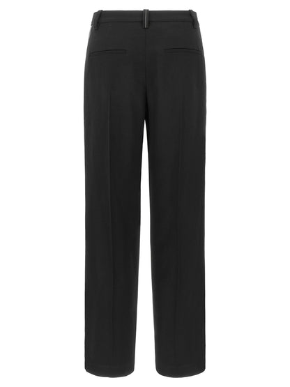 Brunello Cucinelli Monile Pants Black