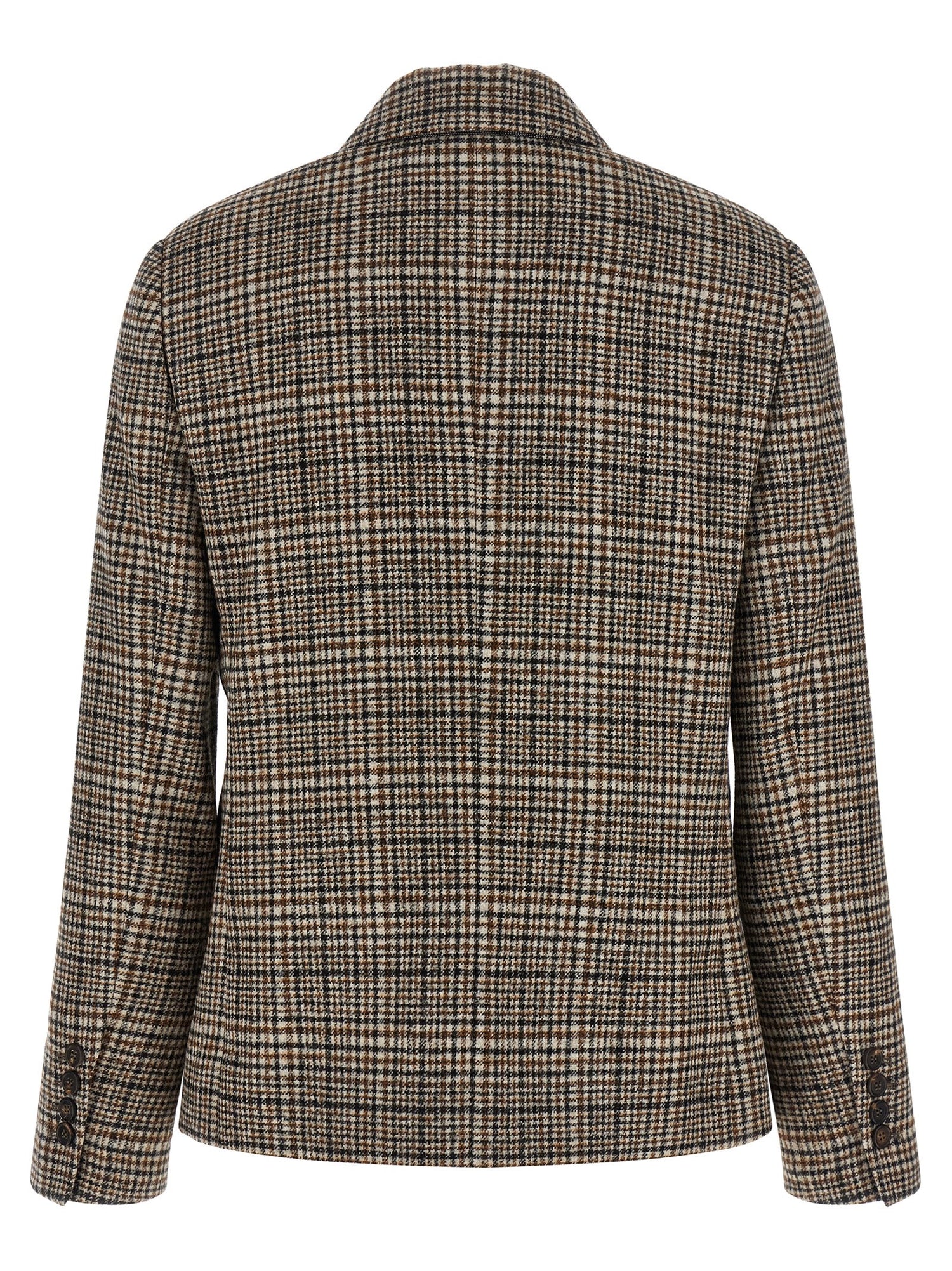 Brunello Cucinelli Double-breasted Blazer Beige