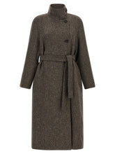 Brunello Cucinelli Sparkling Coat Brown