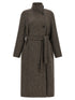 Brunello Cucinelli Sparkling Coat Brown
