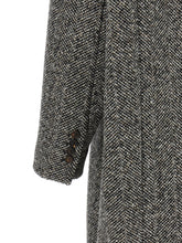 Brunello Cucinelli Dazzling Chevron Coat Gray