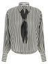 Brunello Cucinelli Shirt With Scarf Green