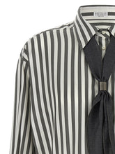 Brunello Cucinelli Shirt With Scarf Green