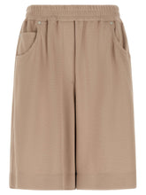 Brunello Cucinelli Cotton Shorts Brown