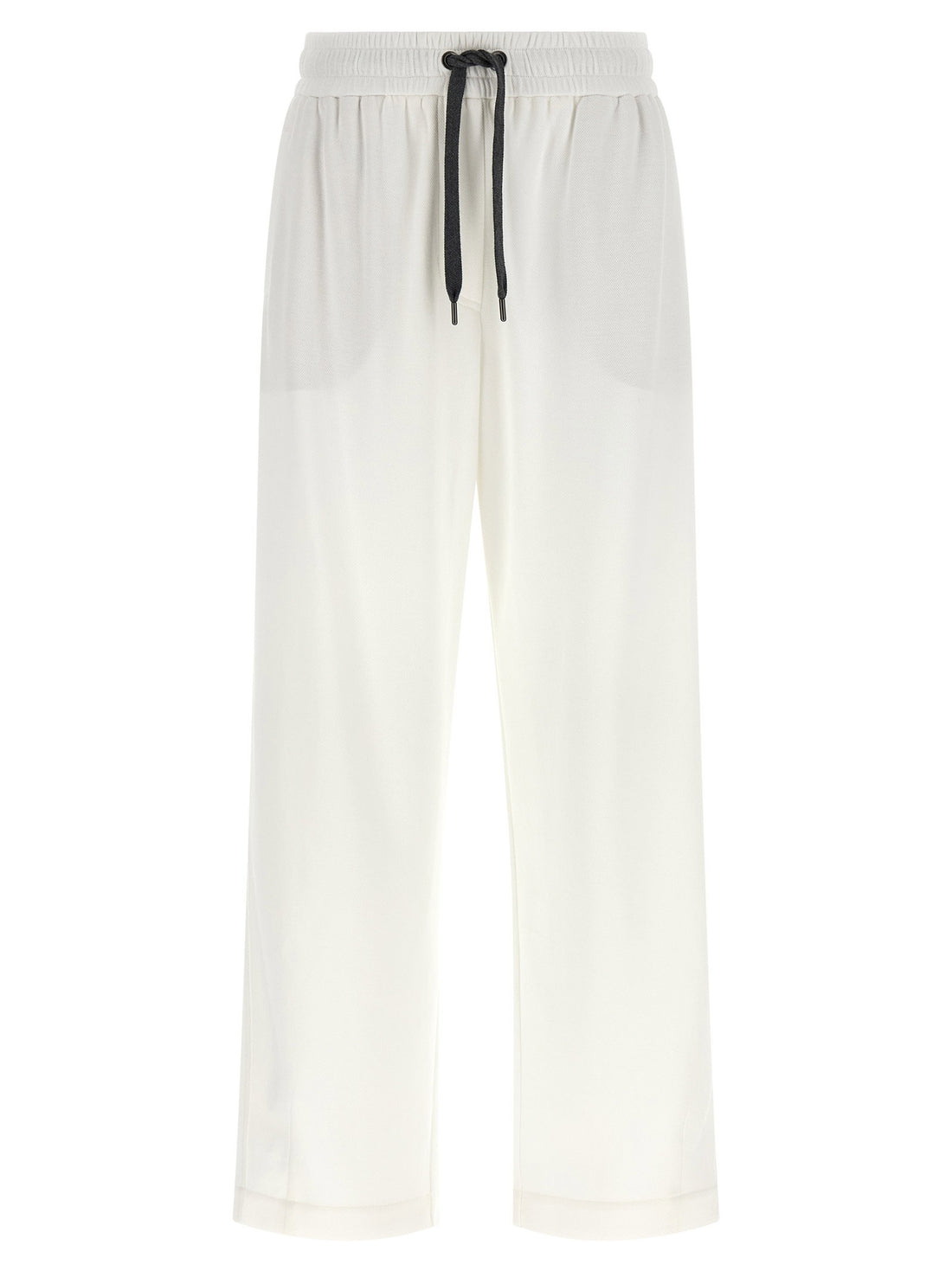 Brunello Cucinelli Track Pants White