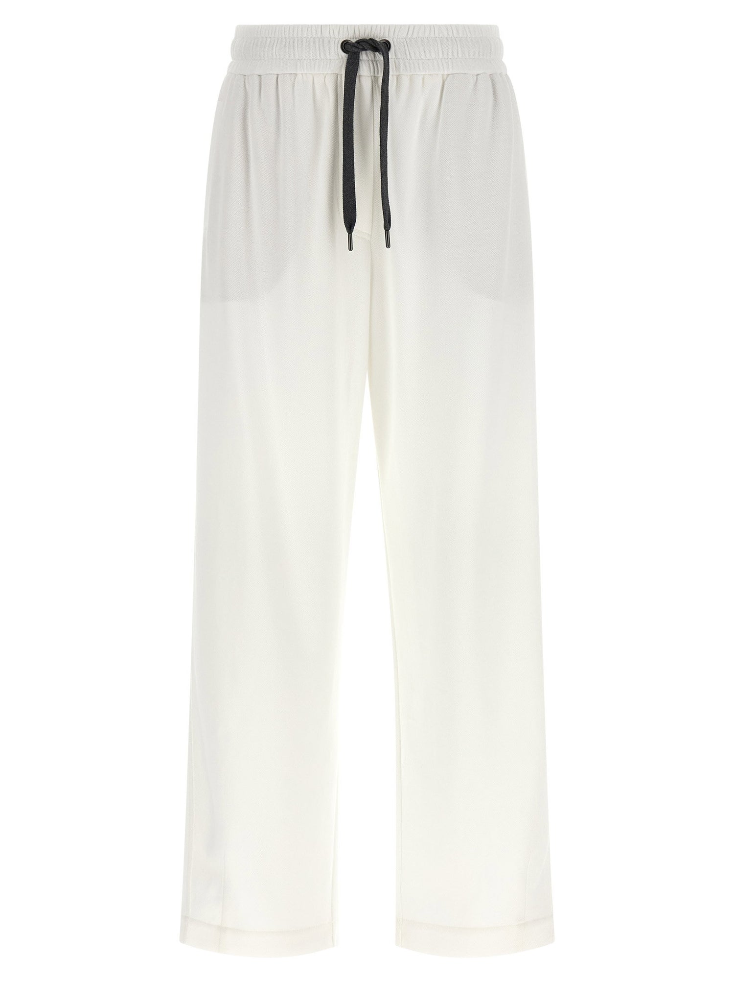 Brunello Cucinelli Track Pants White