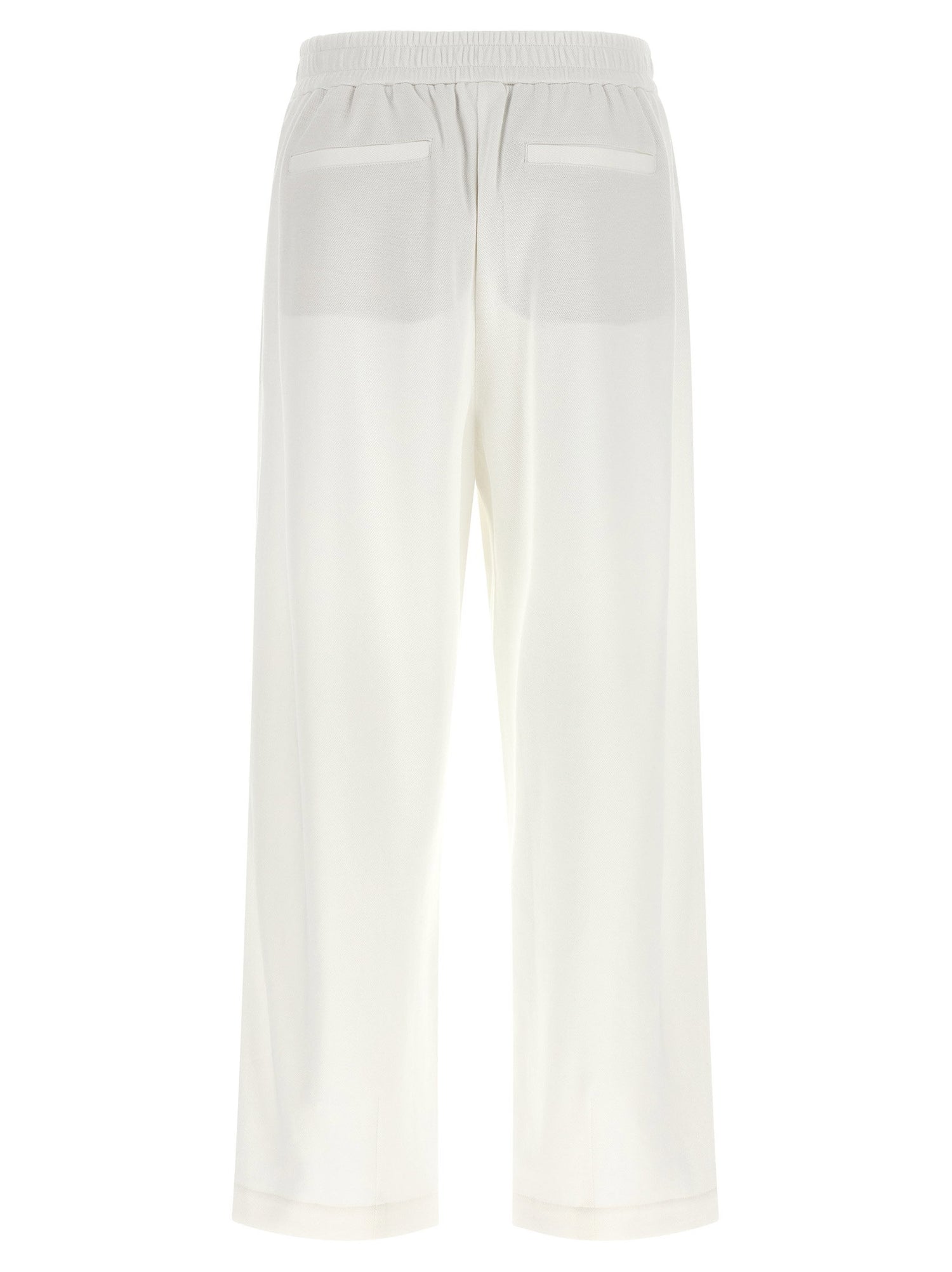 Brunello Cucinelli Track Pants White