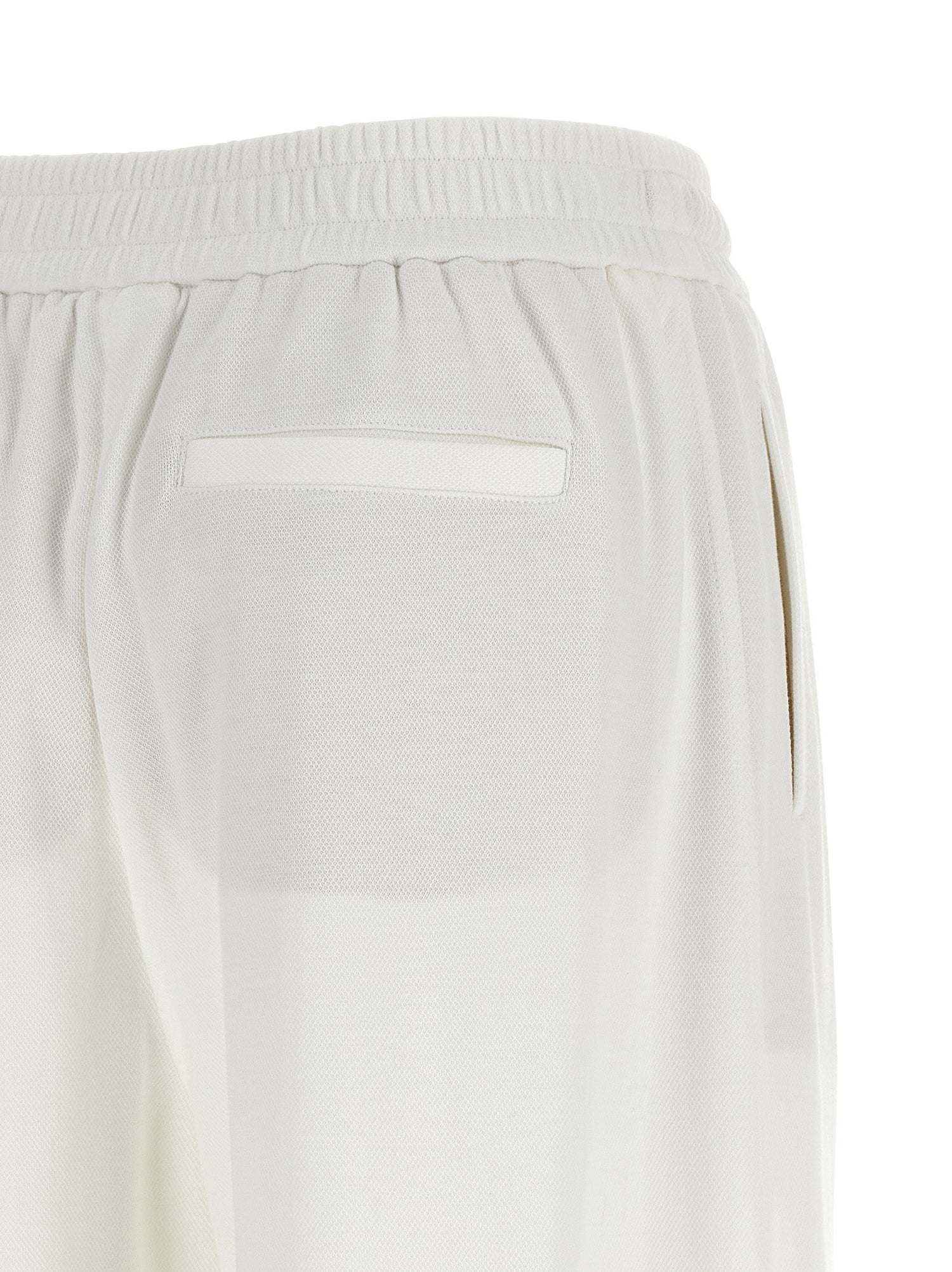 Brunello Cucinelli Track Pants White