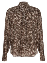 Brunello Cucinelli Lavallière Collar Shirt Brown