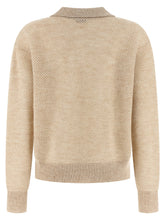 Brunello Cucinelli Waffle Processing Polo Shirt Gold