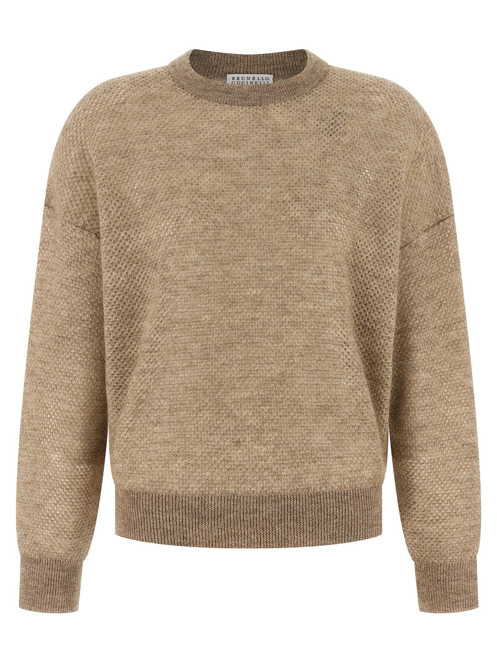 Brunello Cucinelli Waffle Knit Beige