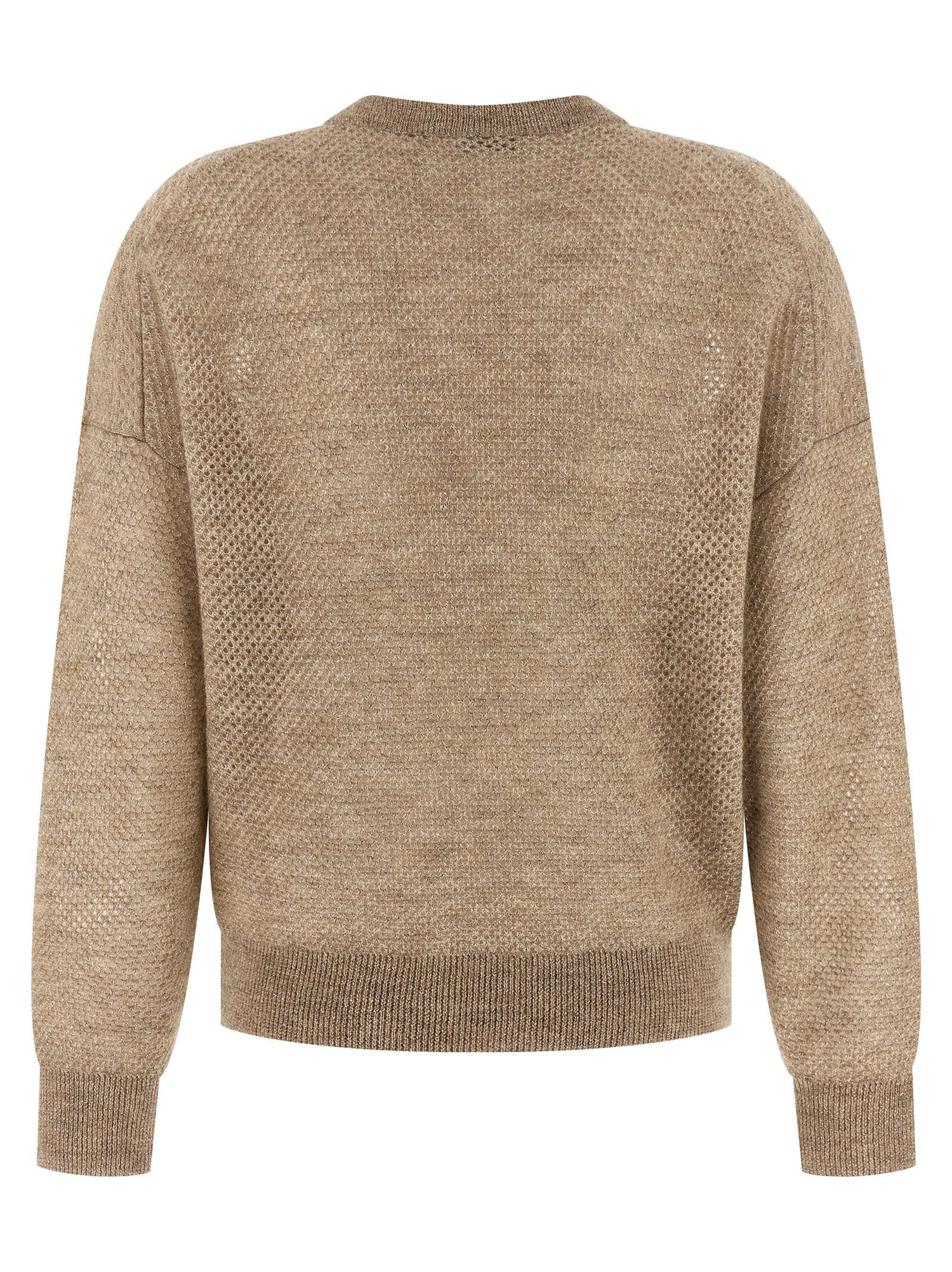 Brunello Cucinelli Waffle Knit Beige
