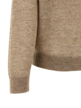 Brunello Cucinelli Waffle Knit Beige