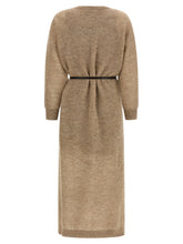 Brunello Cucinelli Sparkling Dress Beige