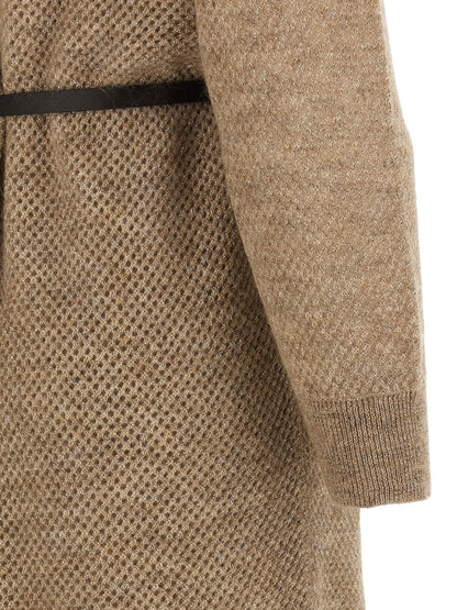 Brunello Cucinelli Sparkling Dress Beige