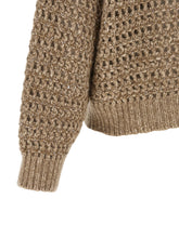 Brunello Cucinelli Dazzling Cardigan Beige