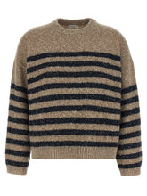 Brunello Cucinelli Dazzling Stripes Sweater Multicolor