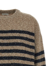 Brunello Cucinelli Dazzling Stripes Sweater Multicolor