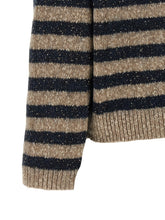 Brunello Cucinelli Dazzling Stripes Sweater Multicolor
