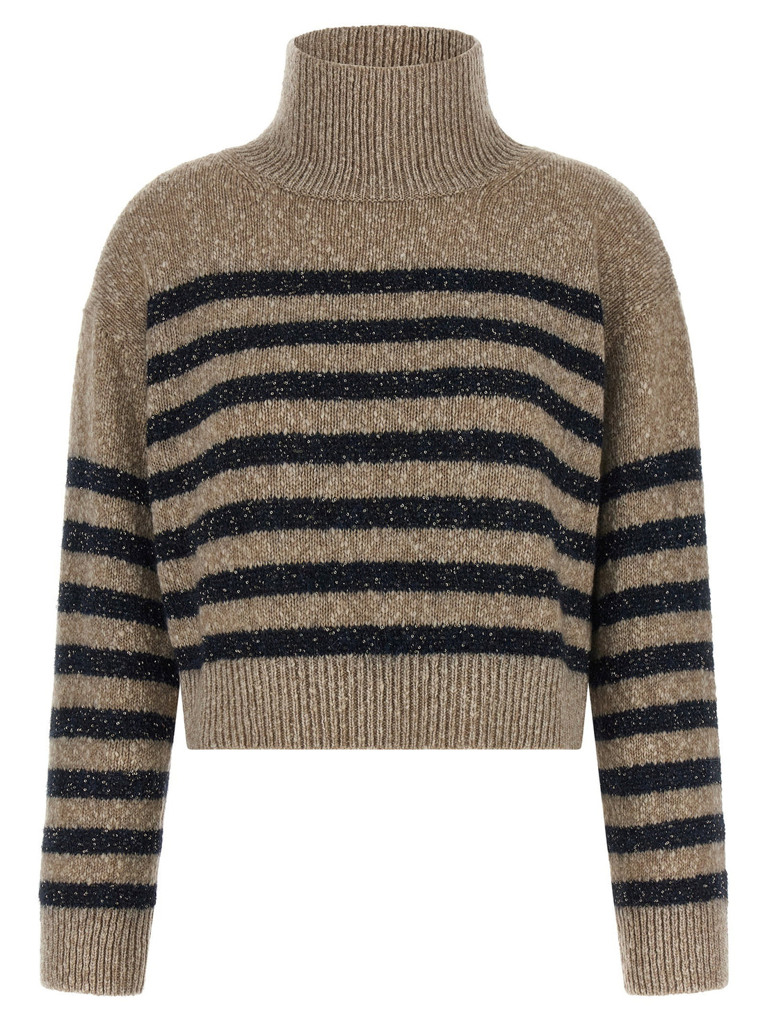 Brunello Cucinelli Dazzling Stripes Sweater Multicolor