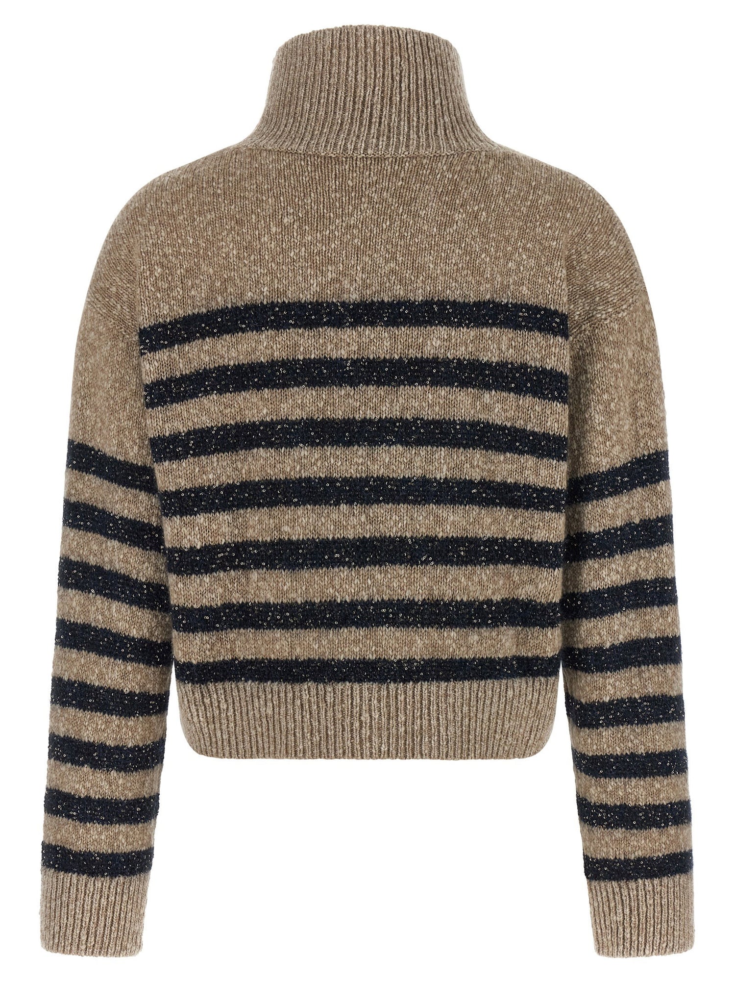 Brunello Cucinelli Dazzling Stripes Sweater Multicolor