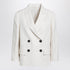Brunello Cucinelli Ivory Fluid Twill Jacket White