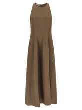 Brunello Cucinelli A-line Dress Brown