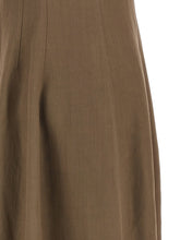 Brunello Cucinelli A-line Dress Brown