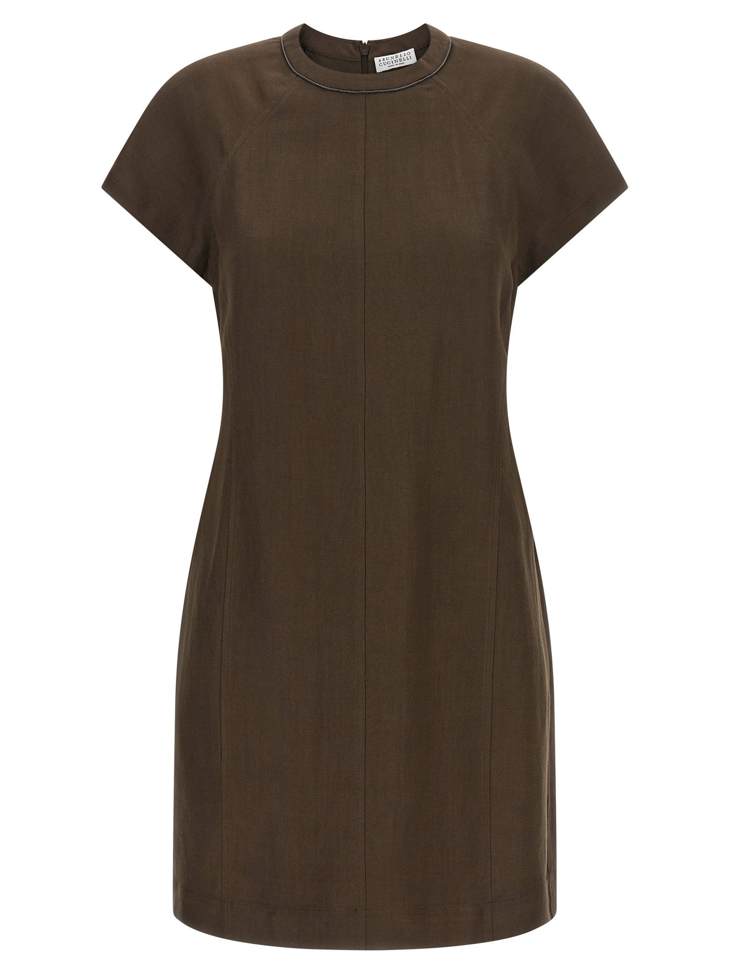Brunello Cucinelli T-shirt Dress Brown