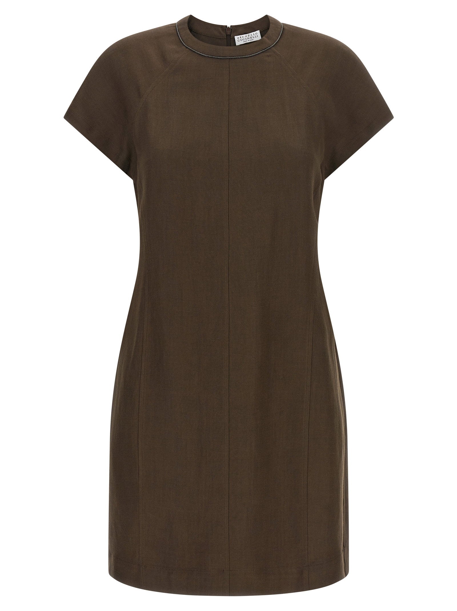 Brunello Cucinelli T-shirt Dress Brown